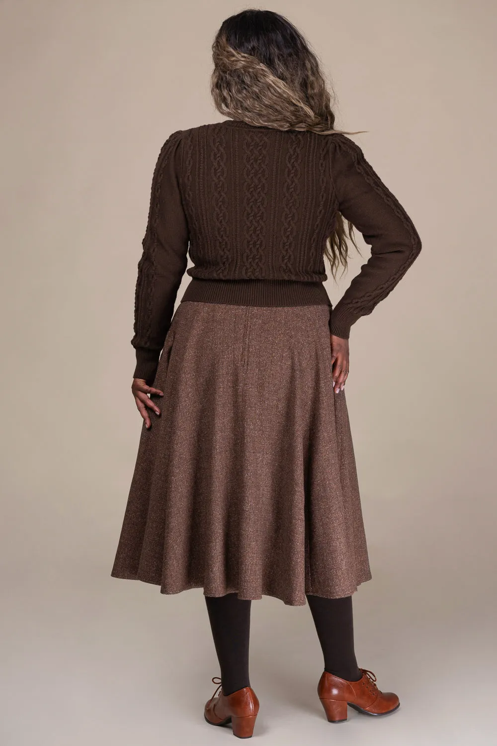 Emmy -The Ice Breaker cardigan chocolate